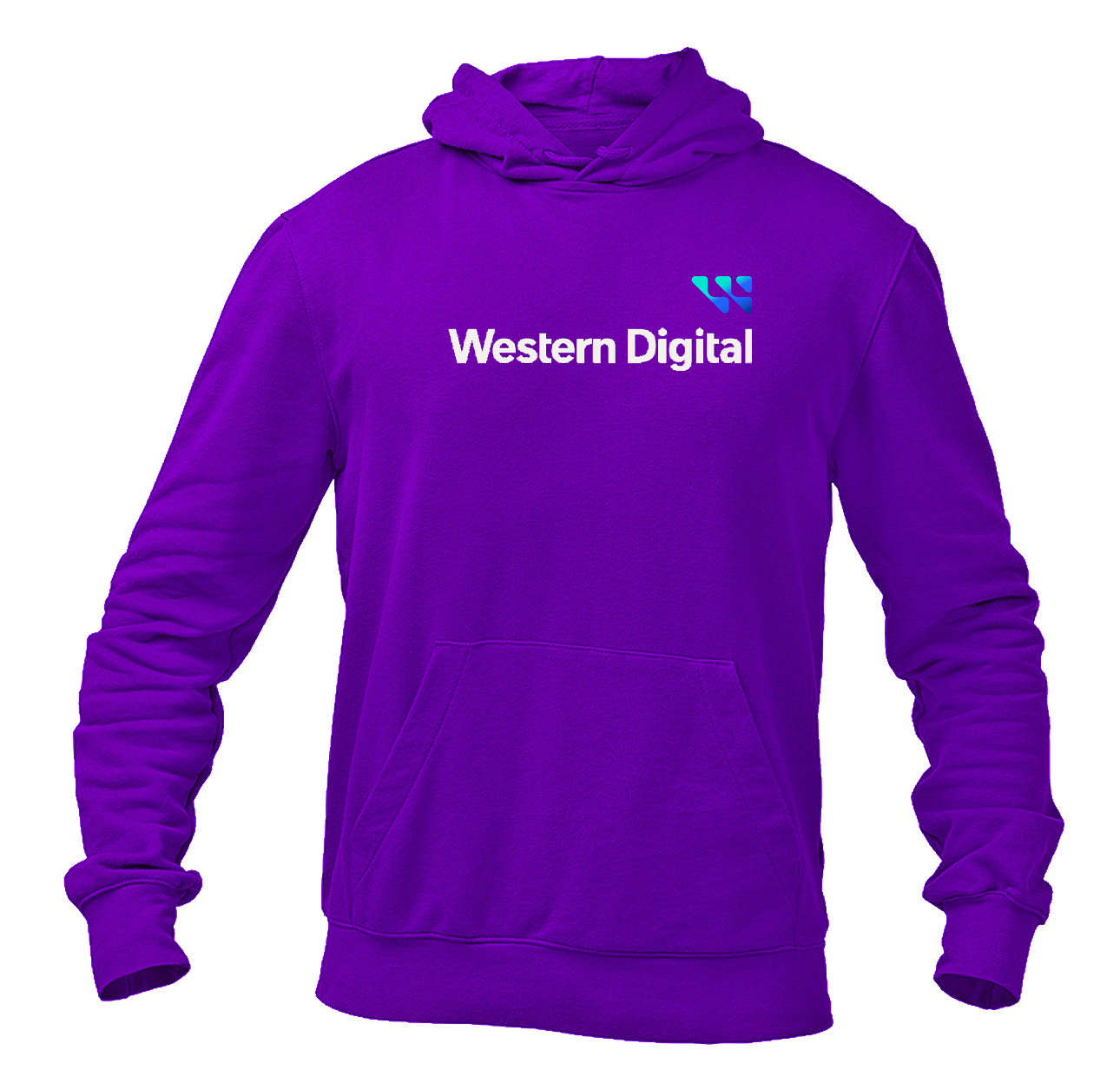 Men's Western Digital Logo Pullover Hoodie