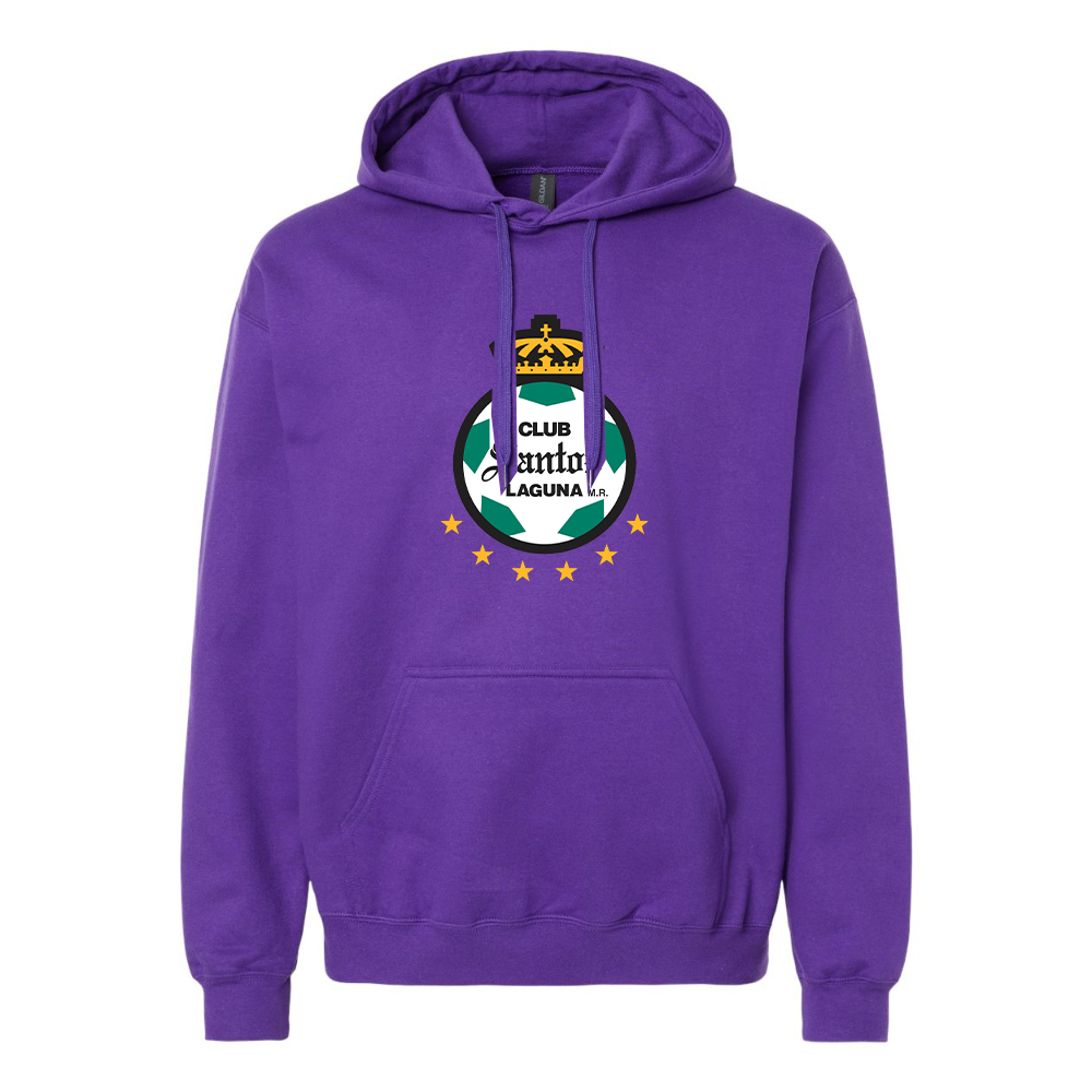 Men's Santos Laguna Soccer Softstyle Midweight Hooded Sweatshirt