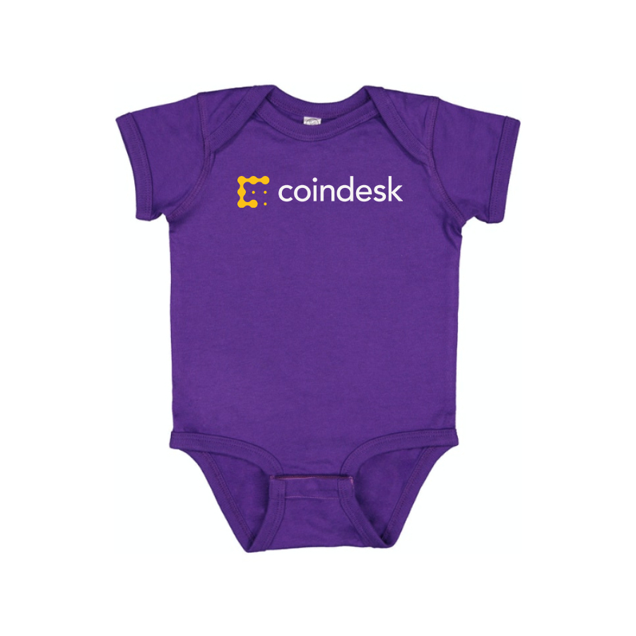 CoinDesk Logo Baby Onesie Romper