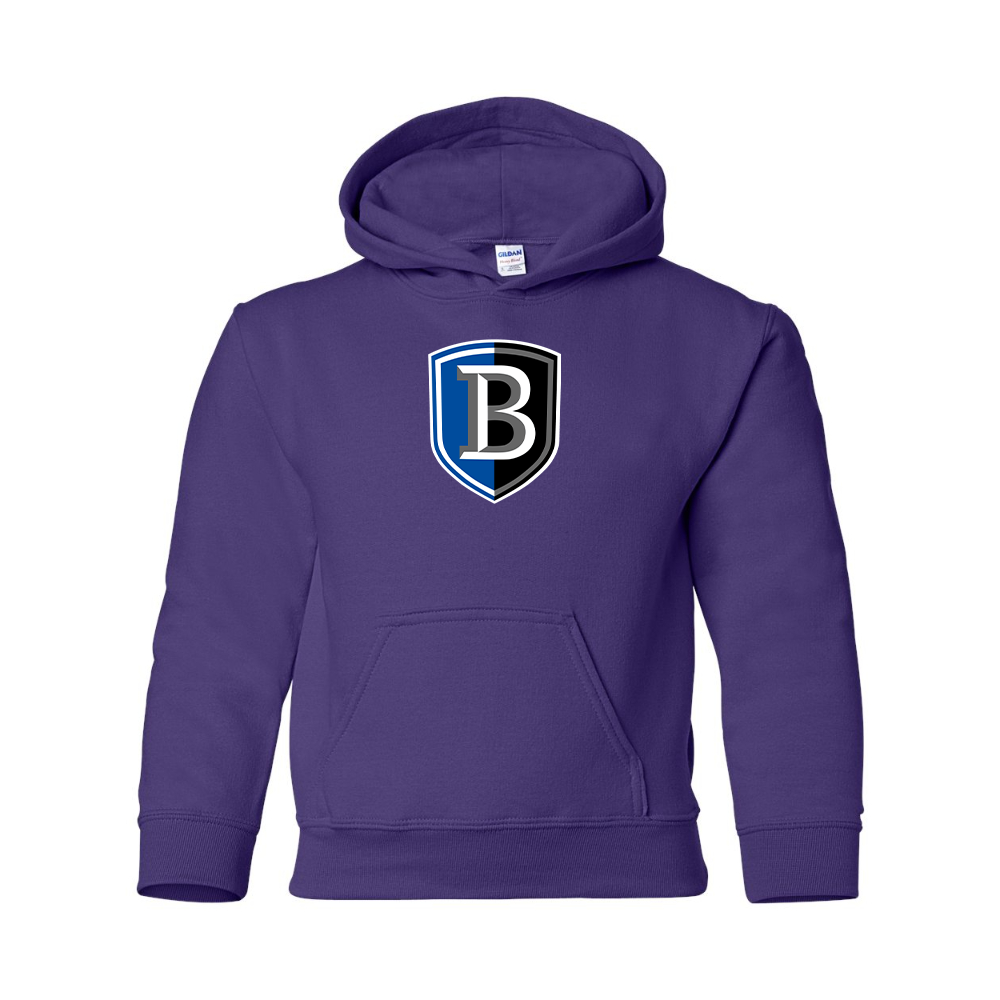 Youth  Bentley Falcons Gildan Heavy Blend  Hooded Sweatshirt