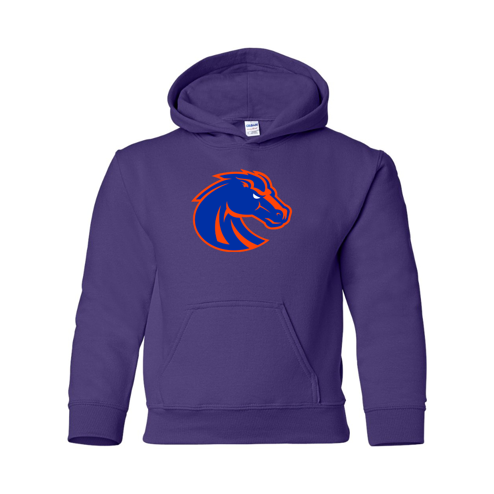 Youth Boise State Broncos  Gildan Heavy Blend  Hooded Sweatshirt