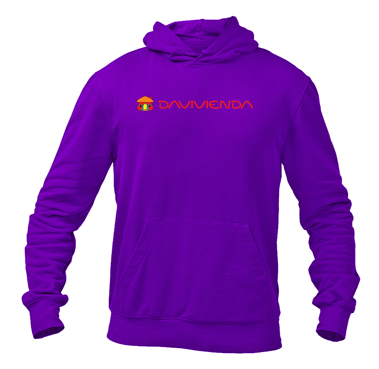 Men's Davivienda Logo Pullover Hoodie