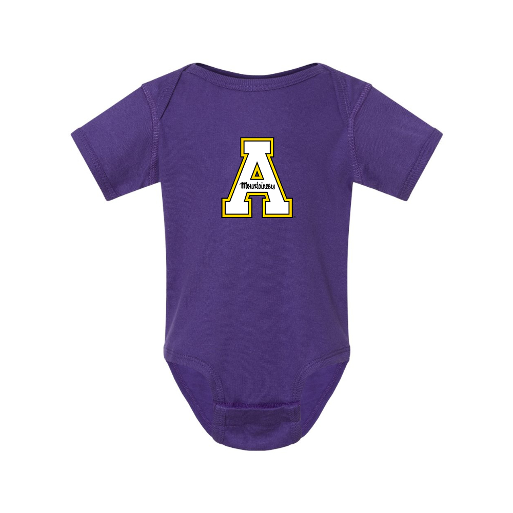 Appalachian State Mountaineers  Rabbit Skins Infant Baby Rib Bodysuit