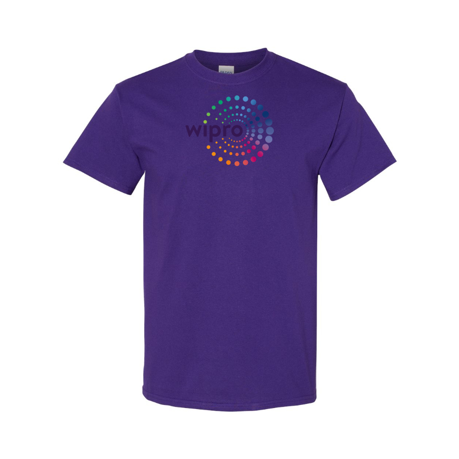 Men's Wipro Logo Cotton T-Shirt