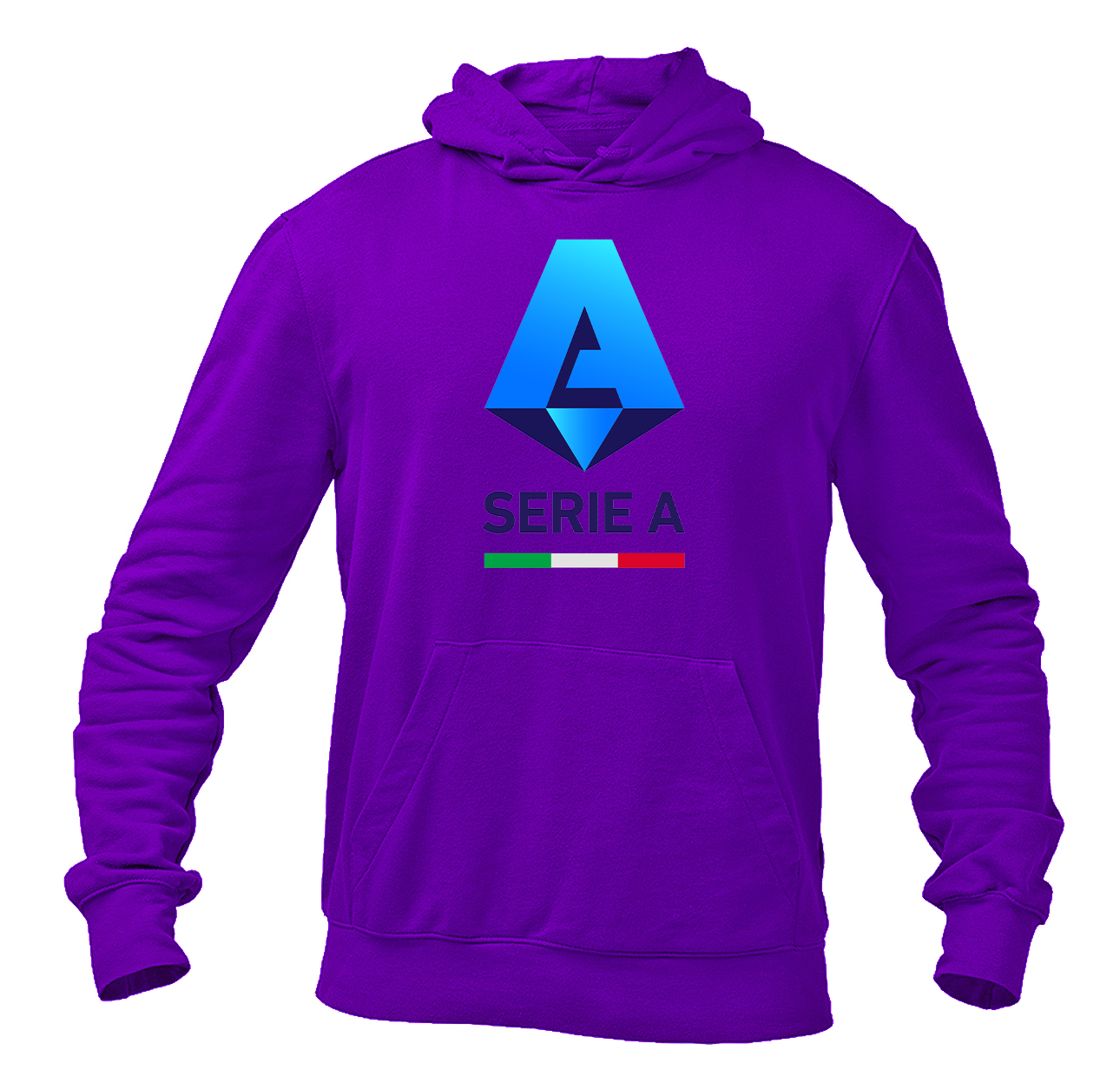 Men's Italian Serie A Logo Pullover Hoodie