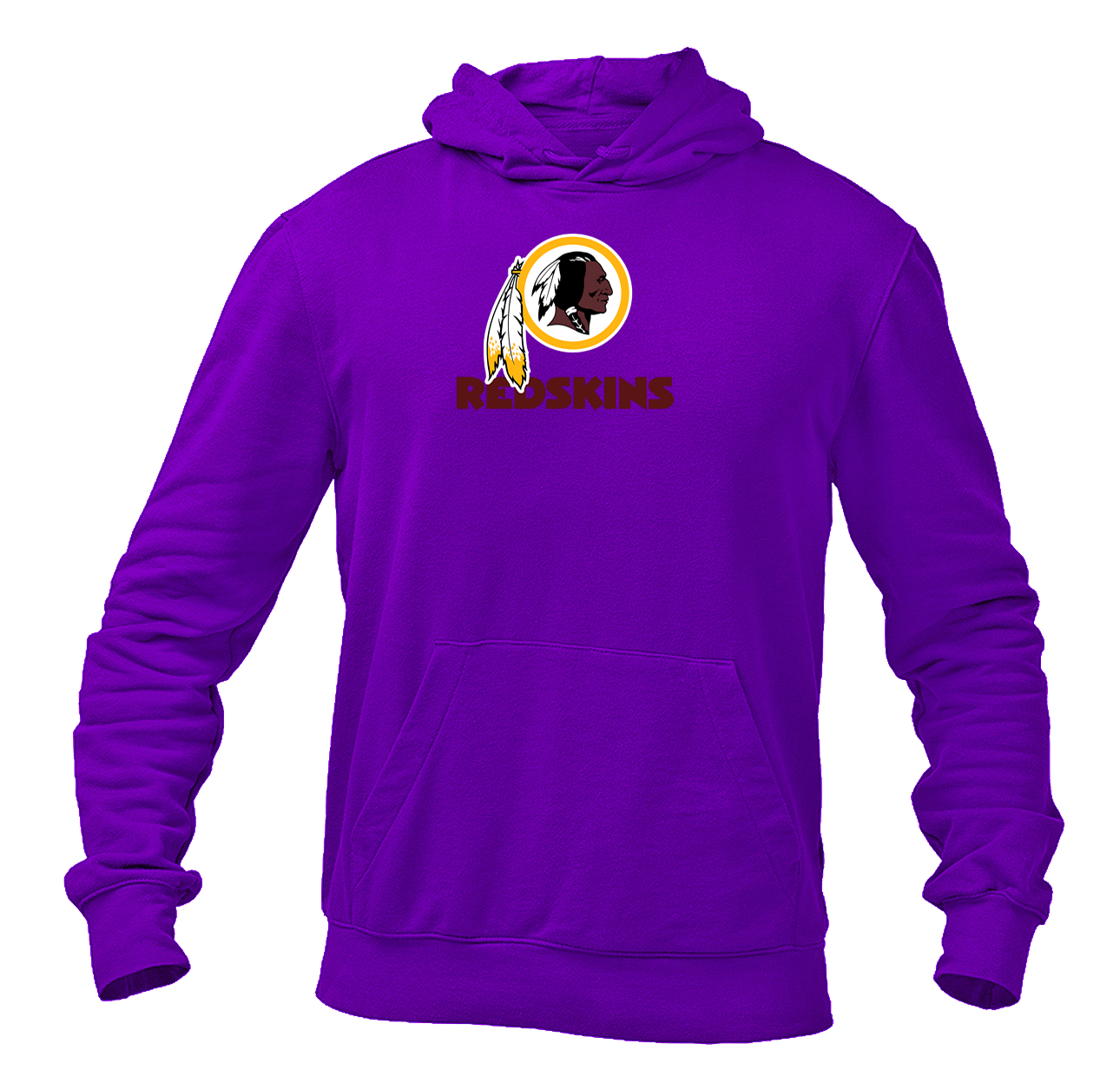 Men's Washington Redskins Logo  Pullover Hoodie