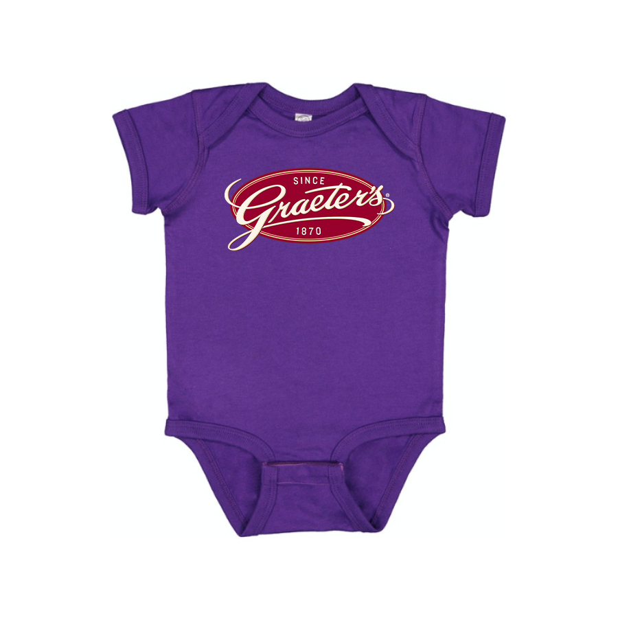 Graeters Logo Baby Onesie Romper