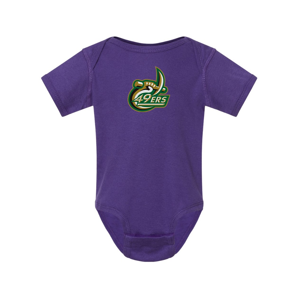 Charlotte 49ers Rabbit Skins Infant Baby Rib Bodysuit