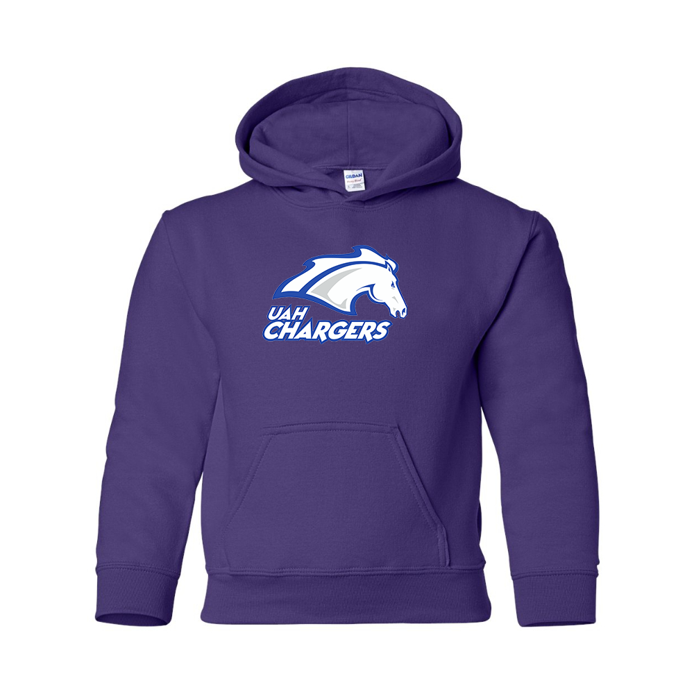 Youth Alabama Huntsville Chargers Gildan Heavy Blend  Hooded Sweatshirt