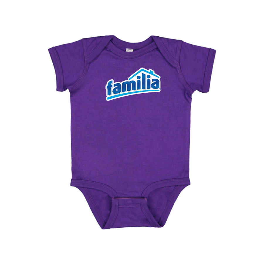 Familia Logo Baby Onesie Romper