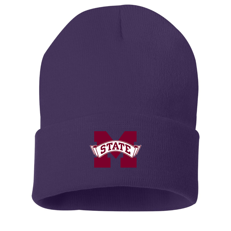 Mississippi State Bulldogs Logo Beanie Hat