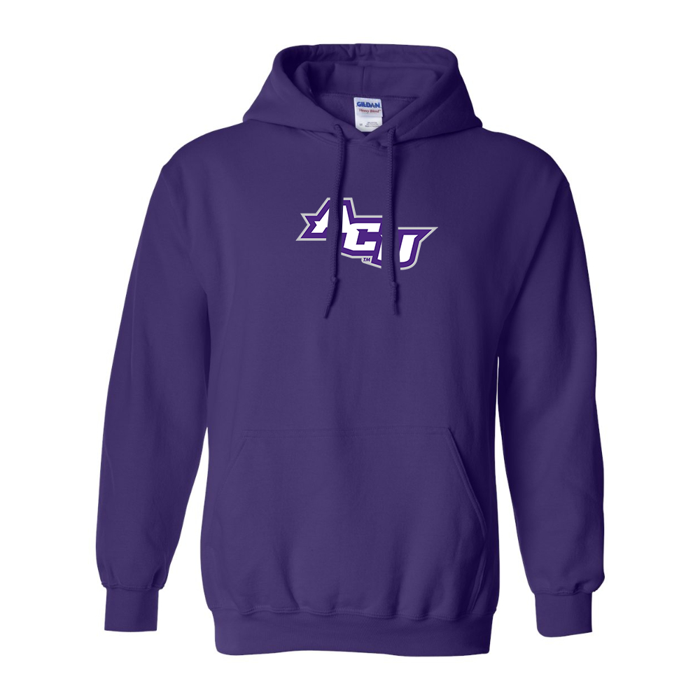 Men's Abilene Christian Wildcats   Gildan  Heavy Blend Hooded Sweatshirt