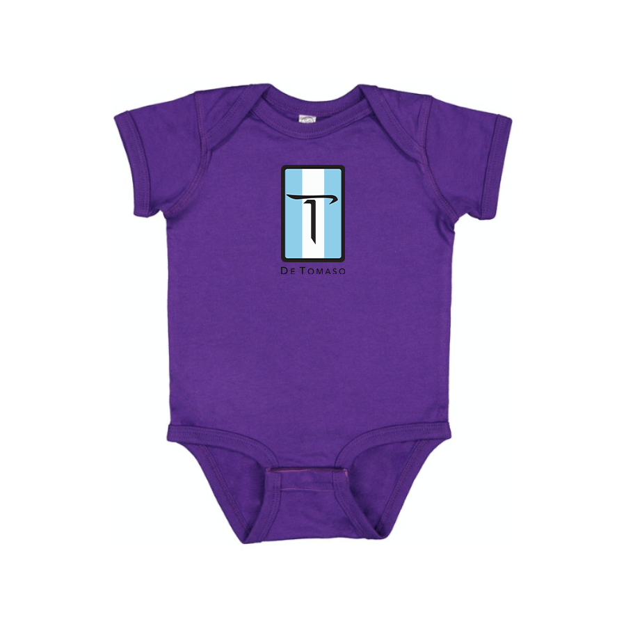De Tomaso Logo Baby Onesie Romper