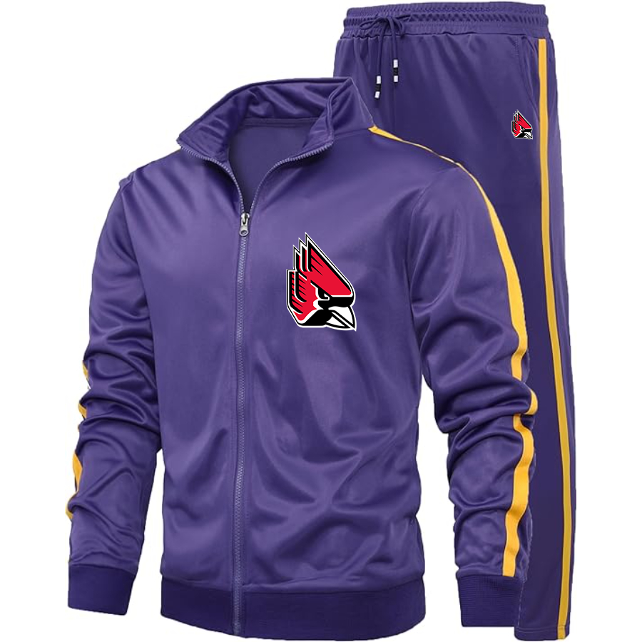 Men's  Ball State Cardinals Dri-Fit TrackSuit