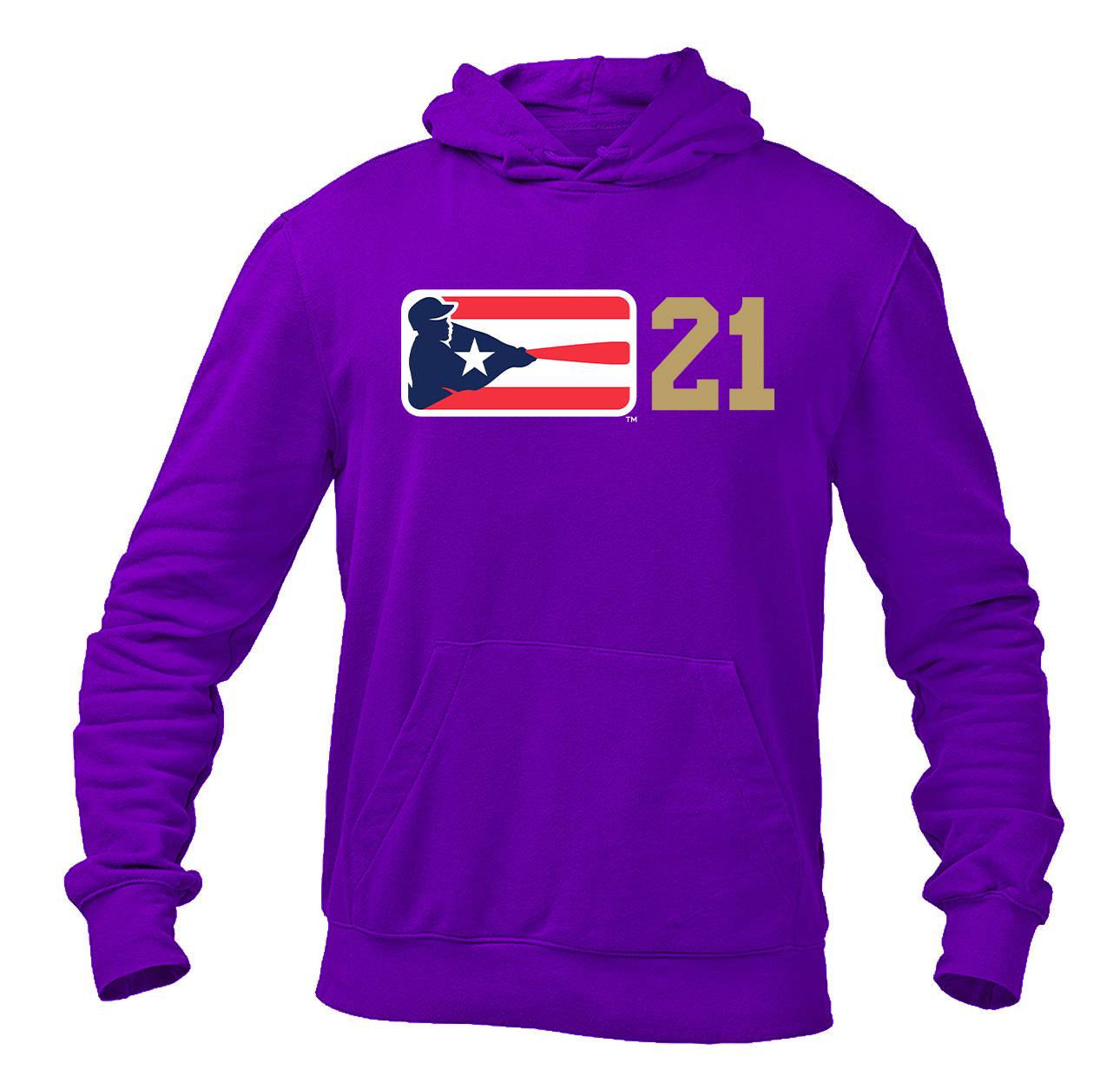 Men's Liga de Beisbol Profesional Roberto Clemente Logo Pullover Hoodie