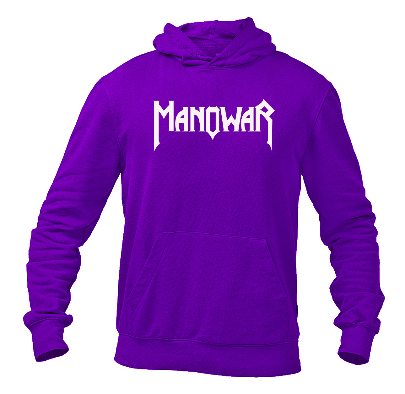 Men's Manowar Logo Pullover Hoodie