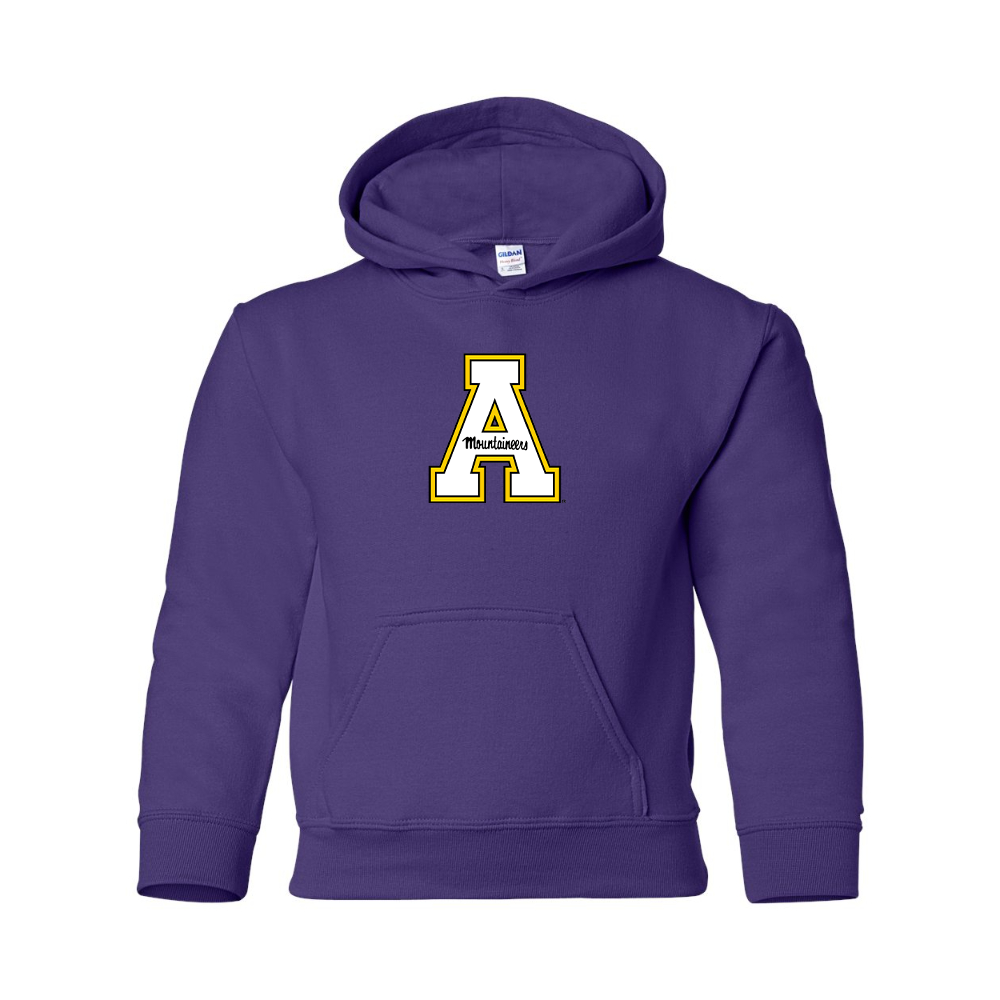 Youth  Appalachian State Mountaineers Gildan Heavy Blend  Hooded Sweatshirt