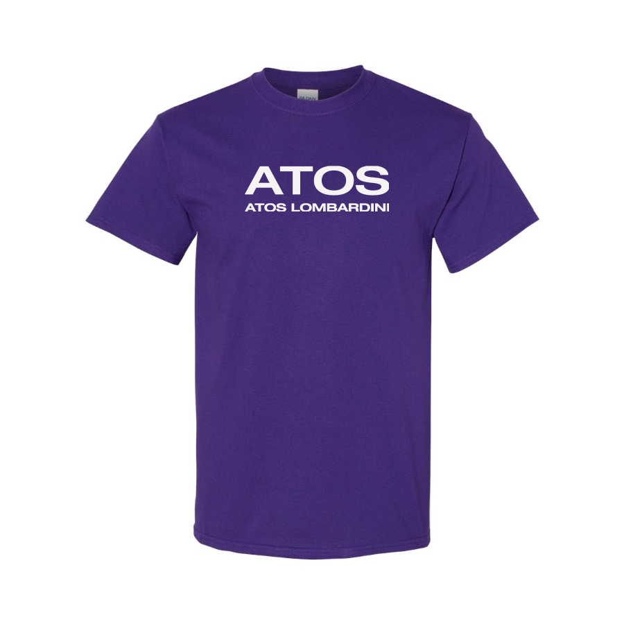 Men's Atos Lombardini  Logo Cotton T-Shirt