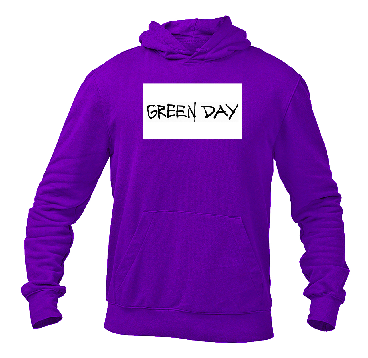 Men's Green Day Logo Pullover Hoodie