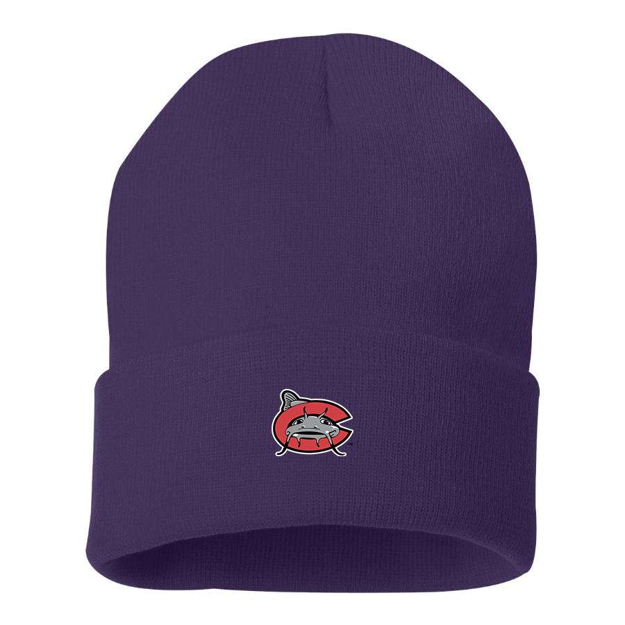 Carolina Mudcats Logo Beanie Hat
