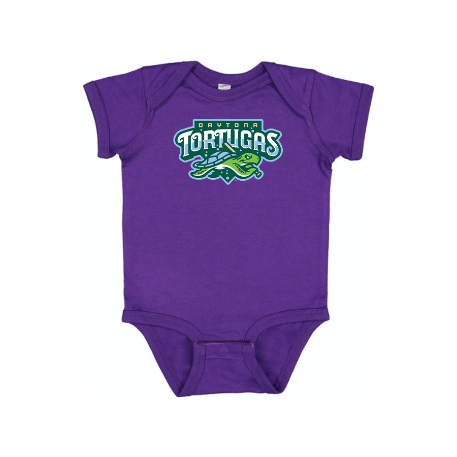 Daytona Tortugas Logo Baby Onesie Romper