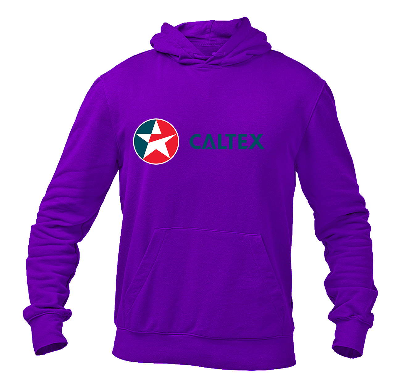 Men's Caltex Gas Station  Softstyle Midweight Hooded Sweatshirt