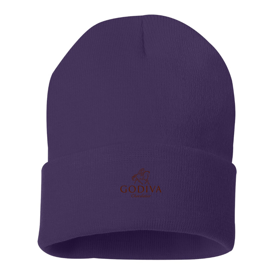 Godiva  Logo Beanie Hat