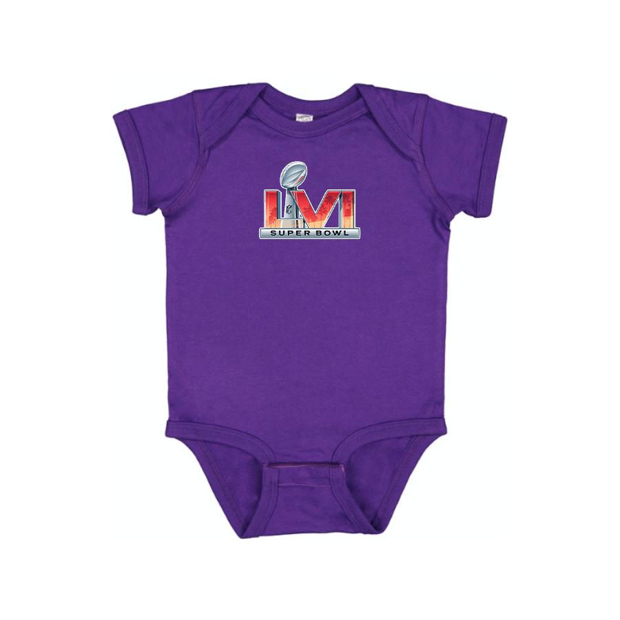 Superbowl LVI Logo Baby Onesie Romper