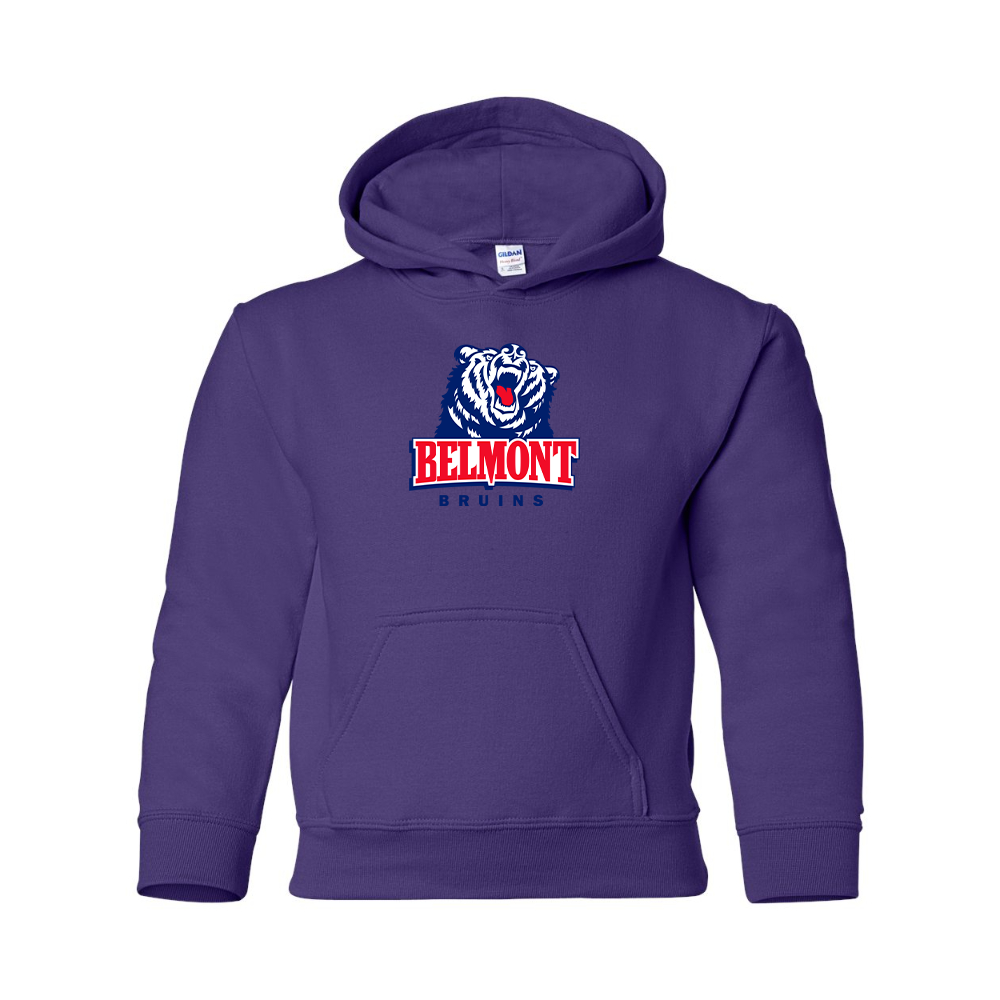Youth  Belmont Bruins  Gildan Heavy Blend  Hooded Sweatshirt