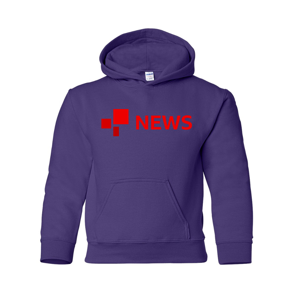 Youth  BBC News  Gildan Heavy Blend  Hooded Sweatshirt