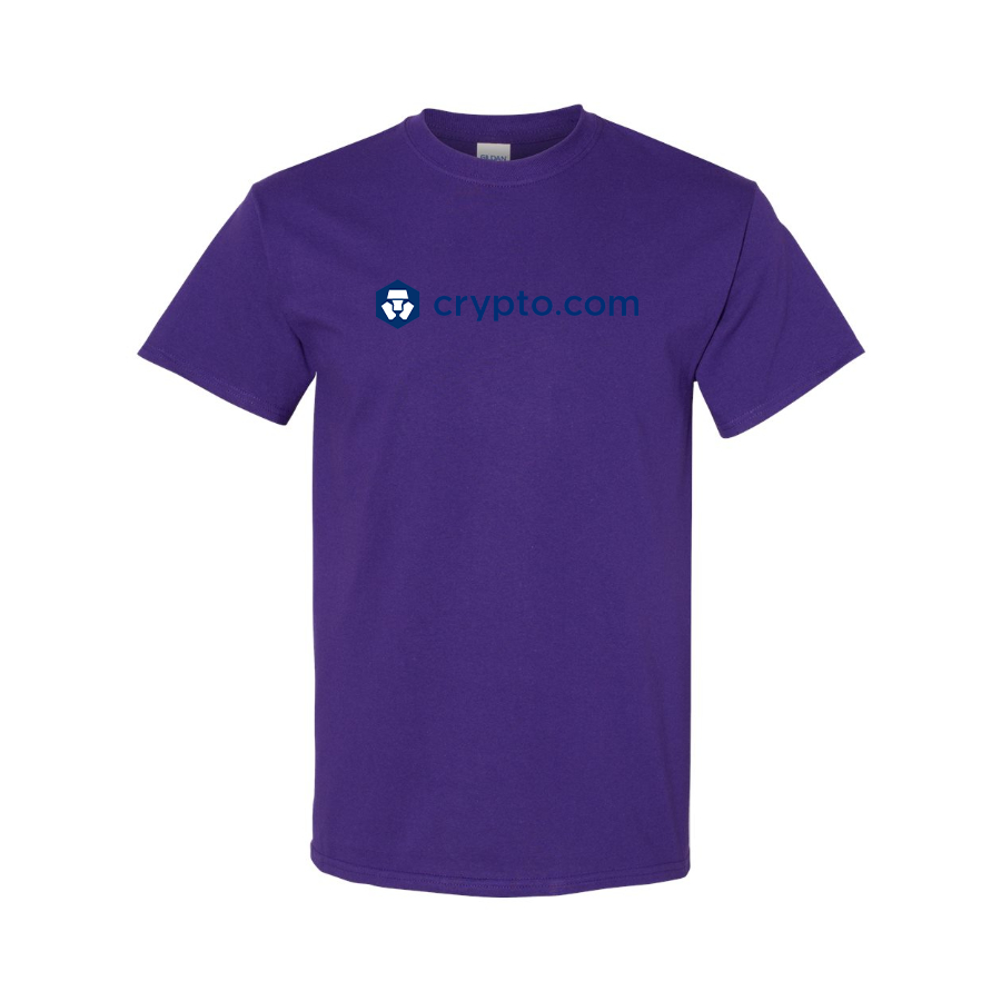 Men's Crypto.Com  Logo Cotton T-Shirt