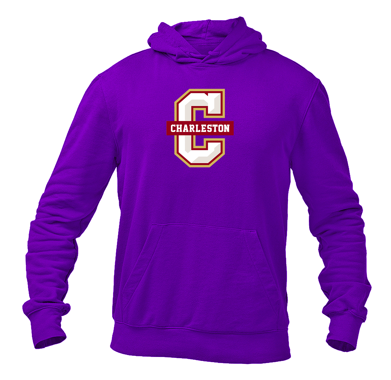 Men's Charleston Cougars Softstyle Midweight Hooded Sweatshirt