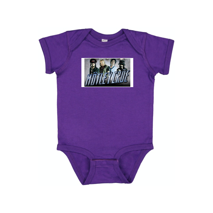 Motley Crue Logo Baby Onesie Romper