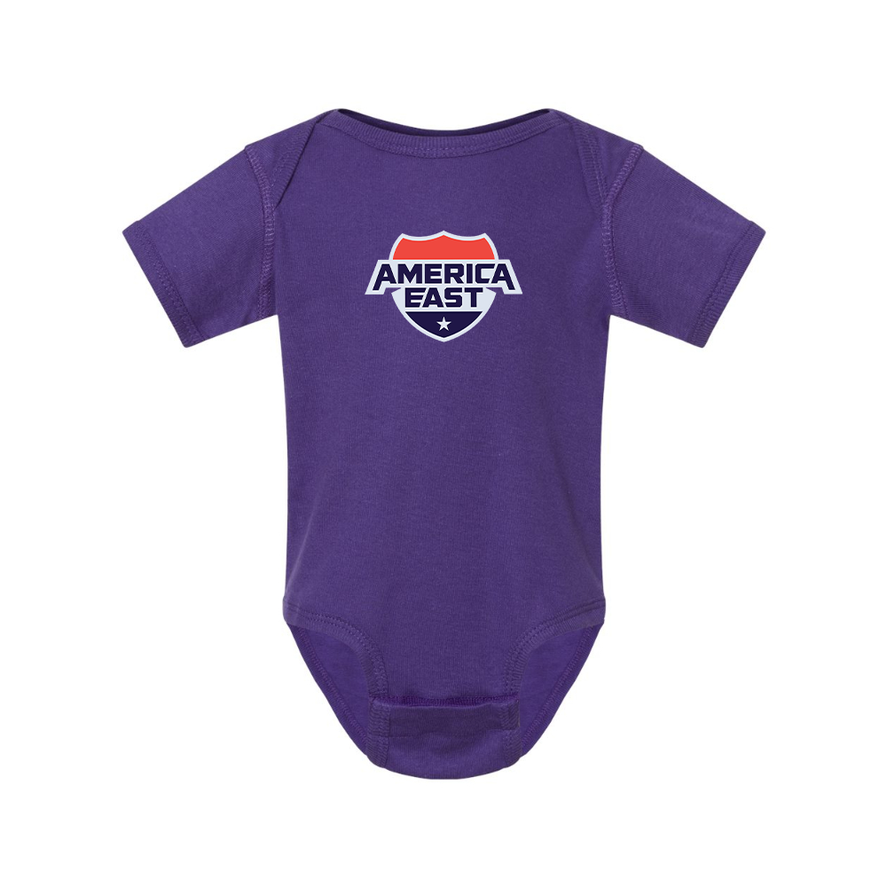 America East Conference  Rabbit Skins Infant Baby Rib Bodysuit
