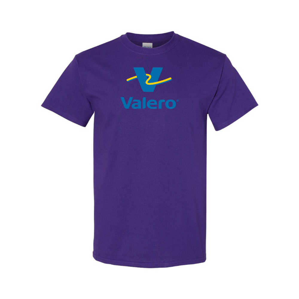 Men's Valero Gas Station Logo Cotton T-Shirt