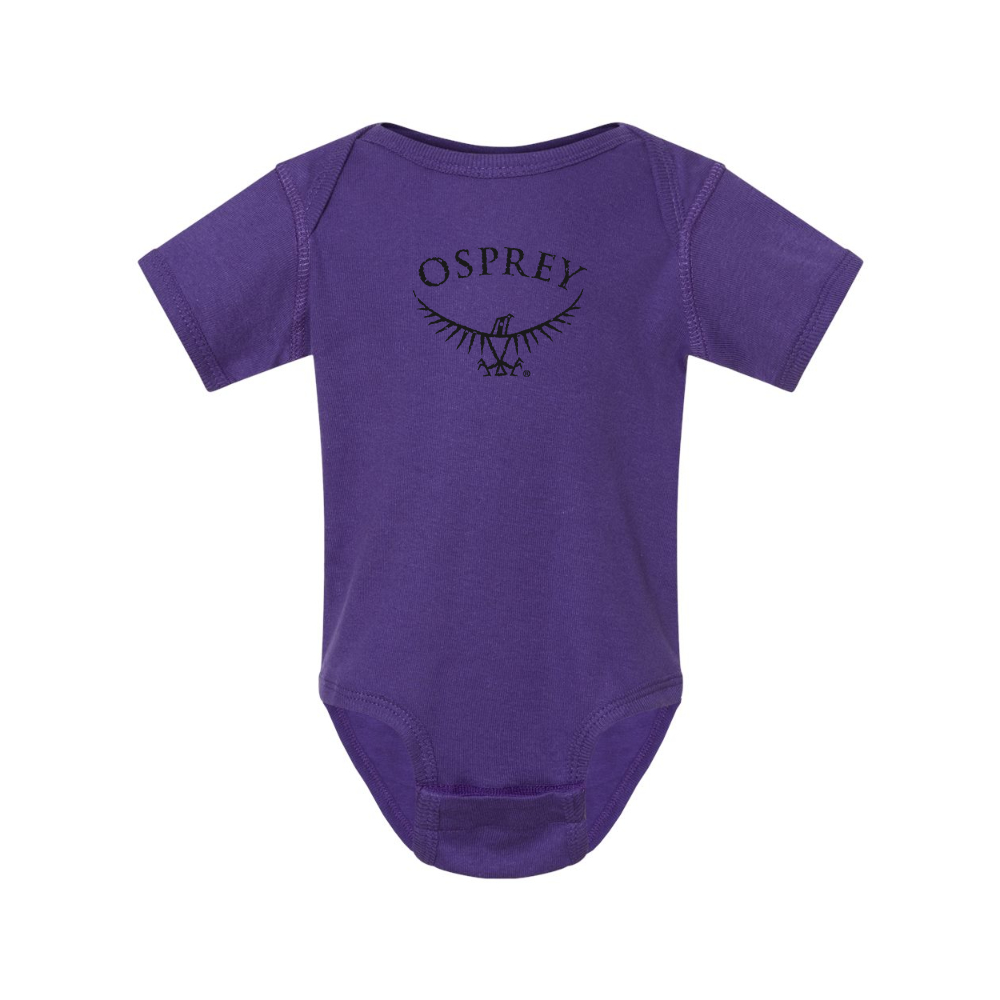 Osprey Black Rabbit Skins Infant Baby Rib Bodysuit