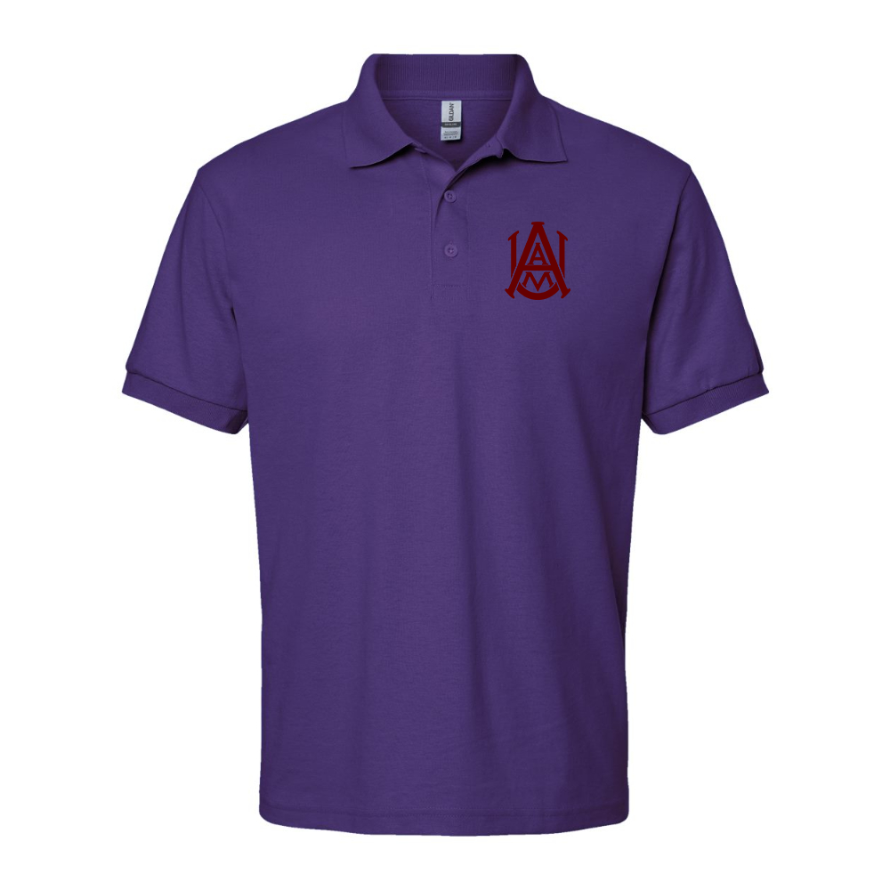 Men's Alabama AM Bulldogs Gildan Dry Blend Jersey Polo