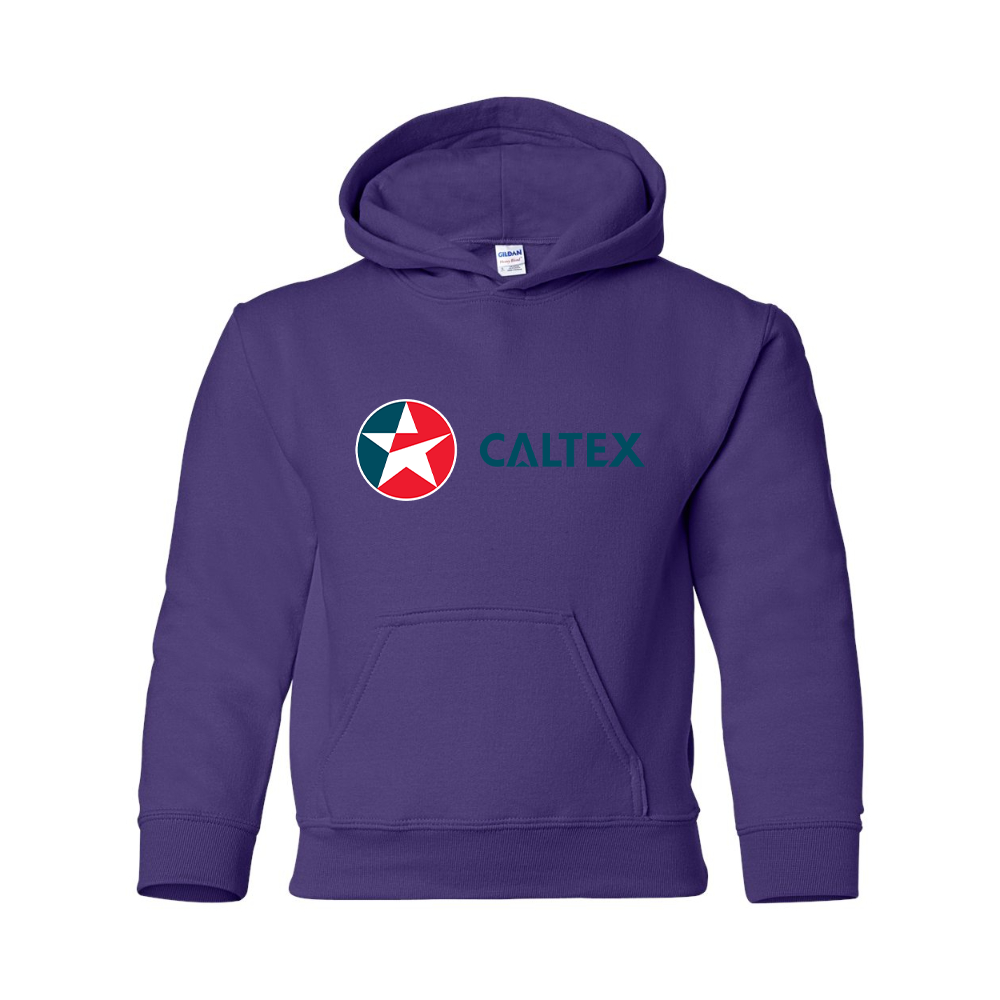 Youth  Caltex Gas Station Gildan Heavy Blend  Hooded Sweatshirt
