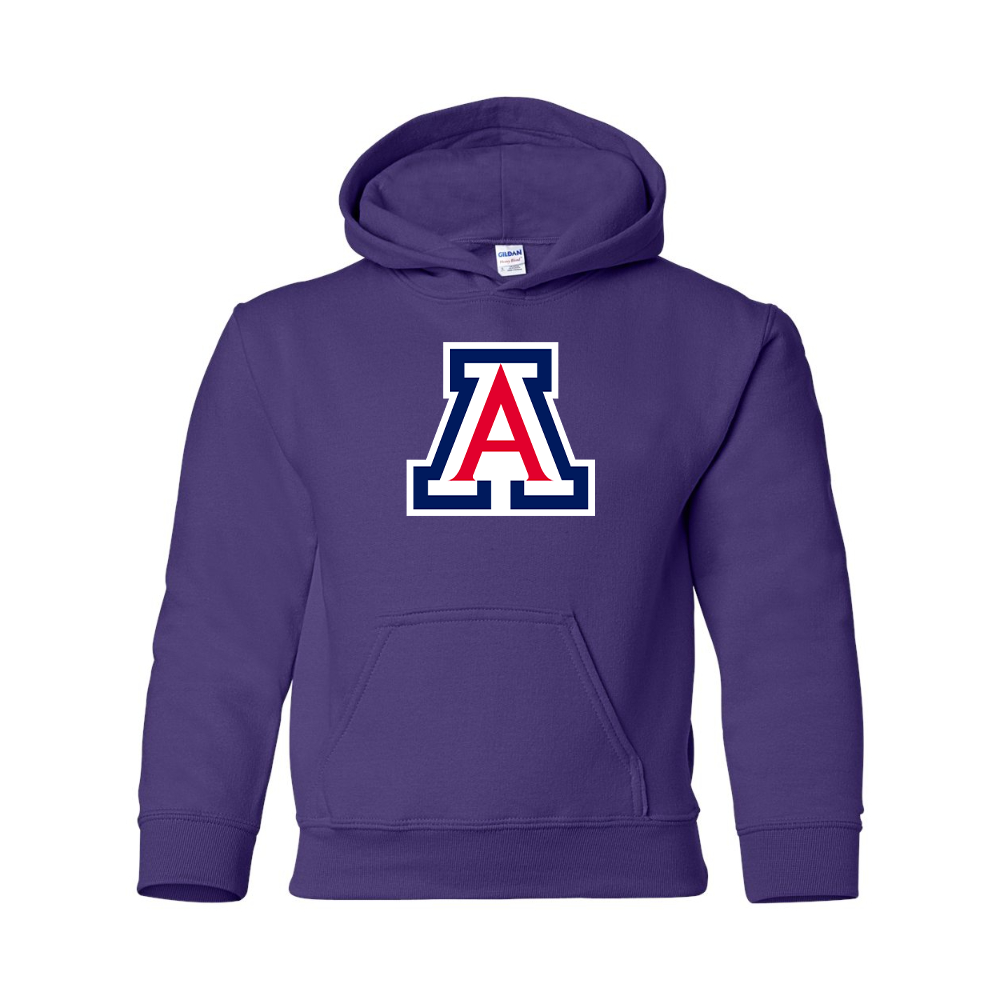 Youth  Arizona Wildcats Gildan Heavy Blend  Hooded Sweatshirt