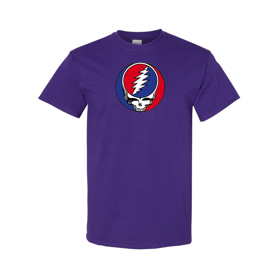 Men's Gratefu Dead Logo Cotton T-Shirt