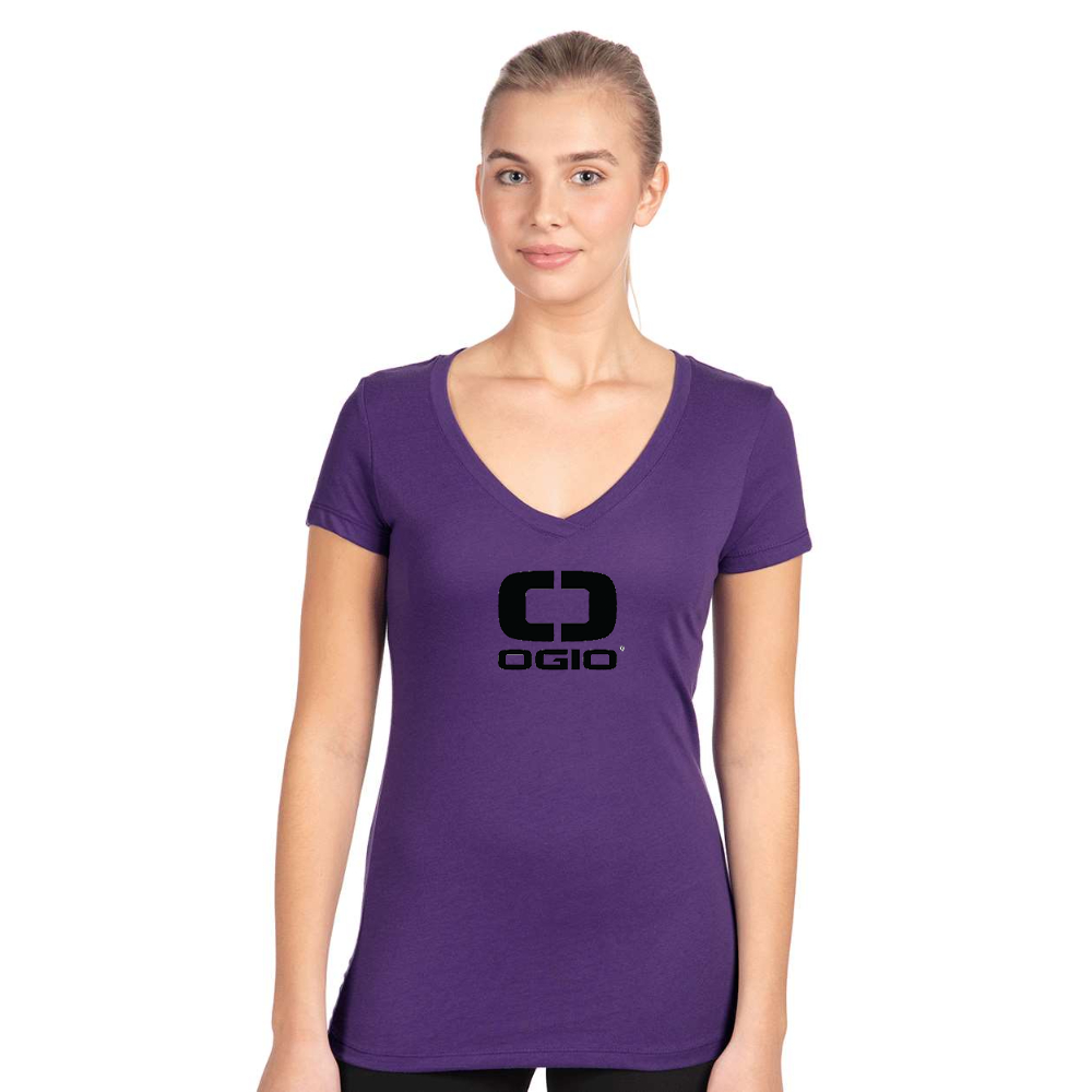 Women's Ogio Vertical  Next Level V-Neck T-Shirt