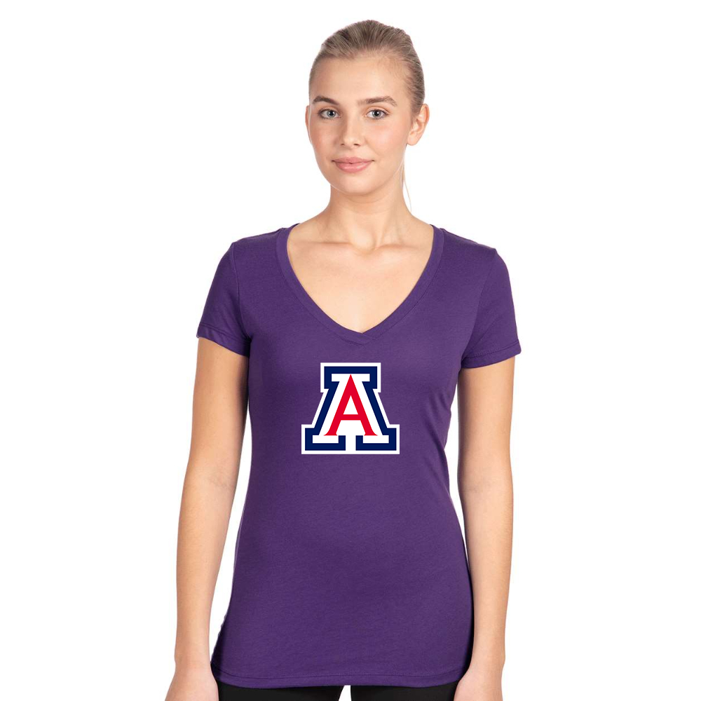 Women's   Arizona Wildcats  Next Level V-Neck T-Shirt