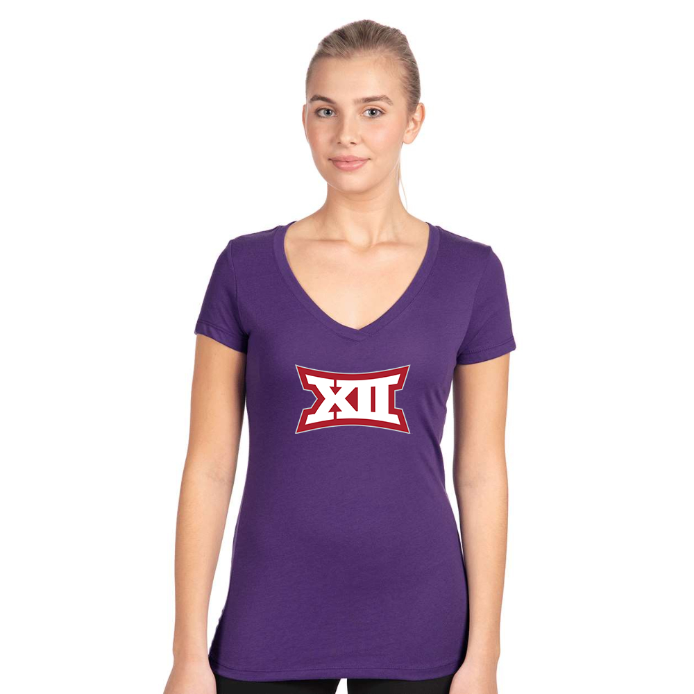 Women's Big 12 Conference Next Level V-Neck T-Shirt
