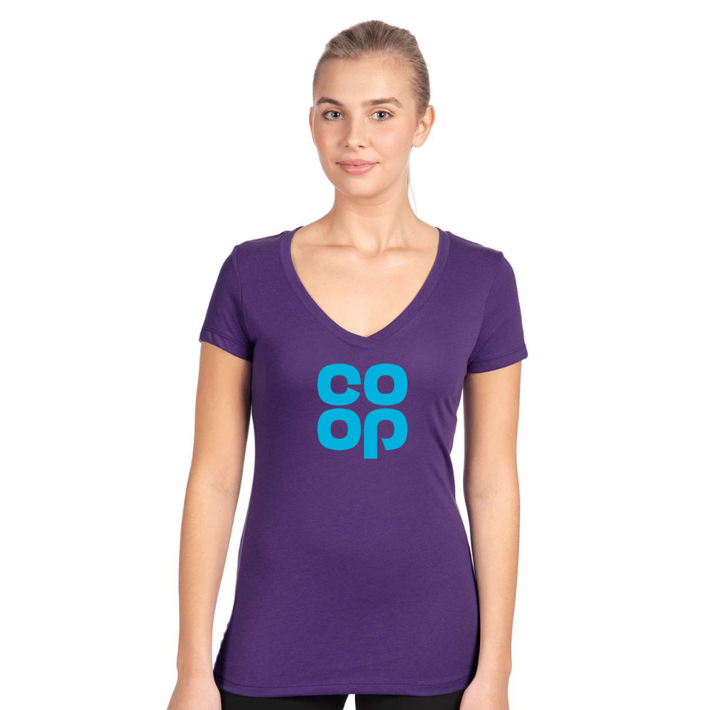Women's CoOp Next Level V-Neck T-Shirt