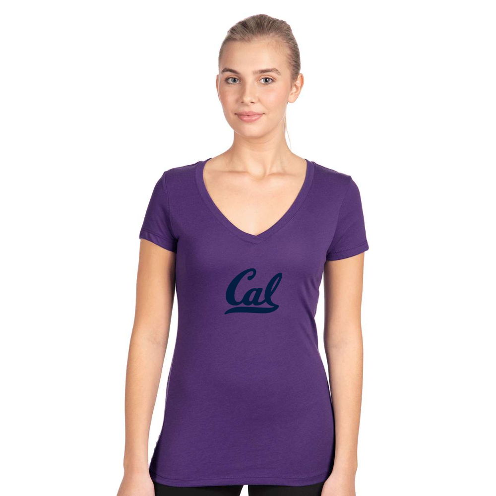 Women's California Golden Bears Next Level V-Neck T-Shirt