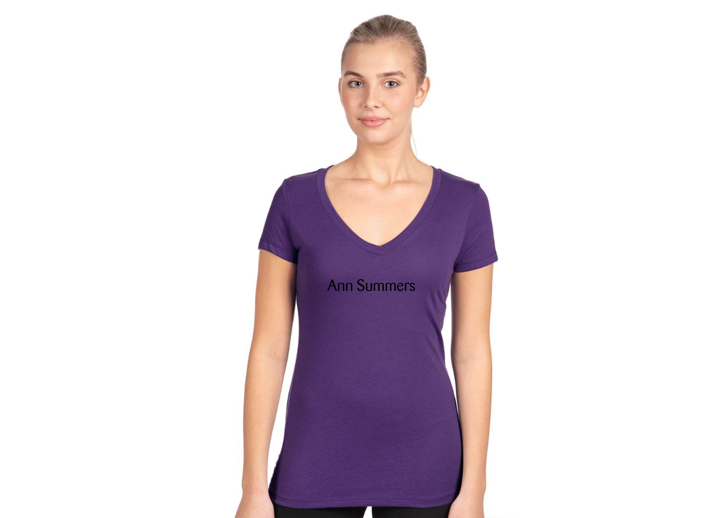 Women's Ann Summers  Next Level V-Neck T-Shirt