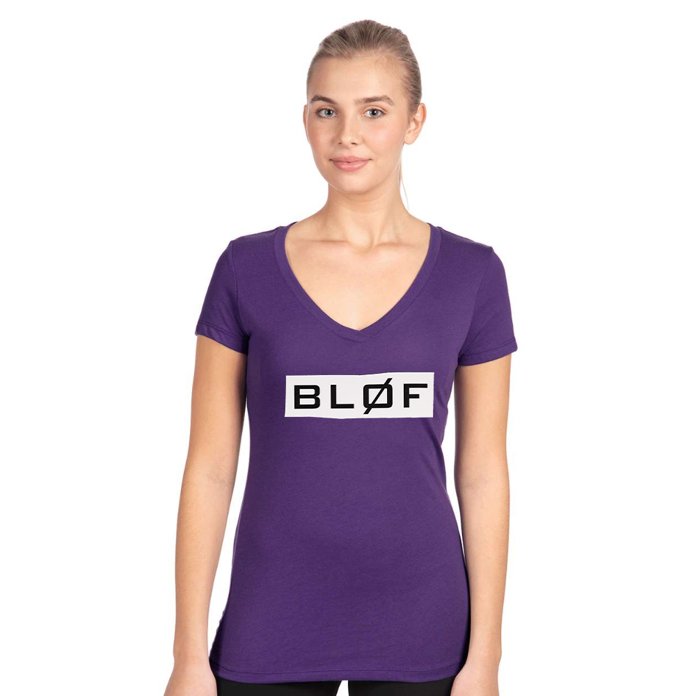 Women's BLØF   Next Level V-Neck T-Shirt
