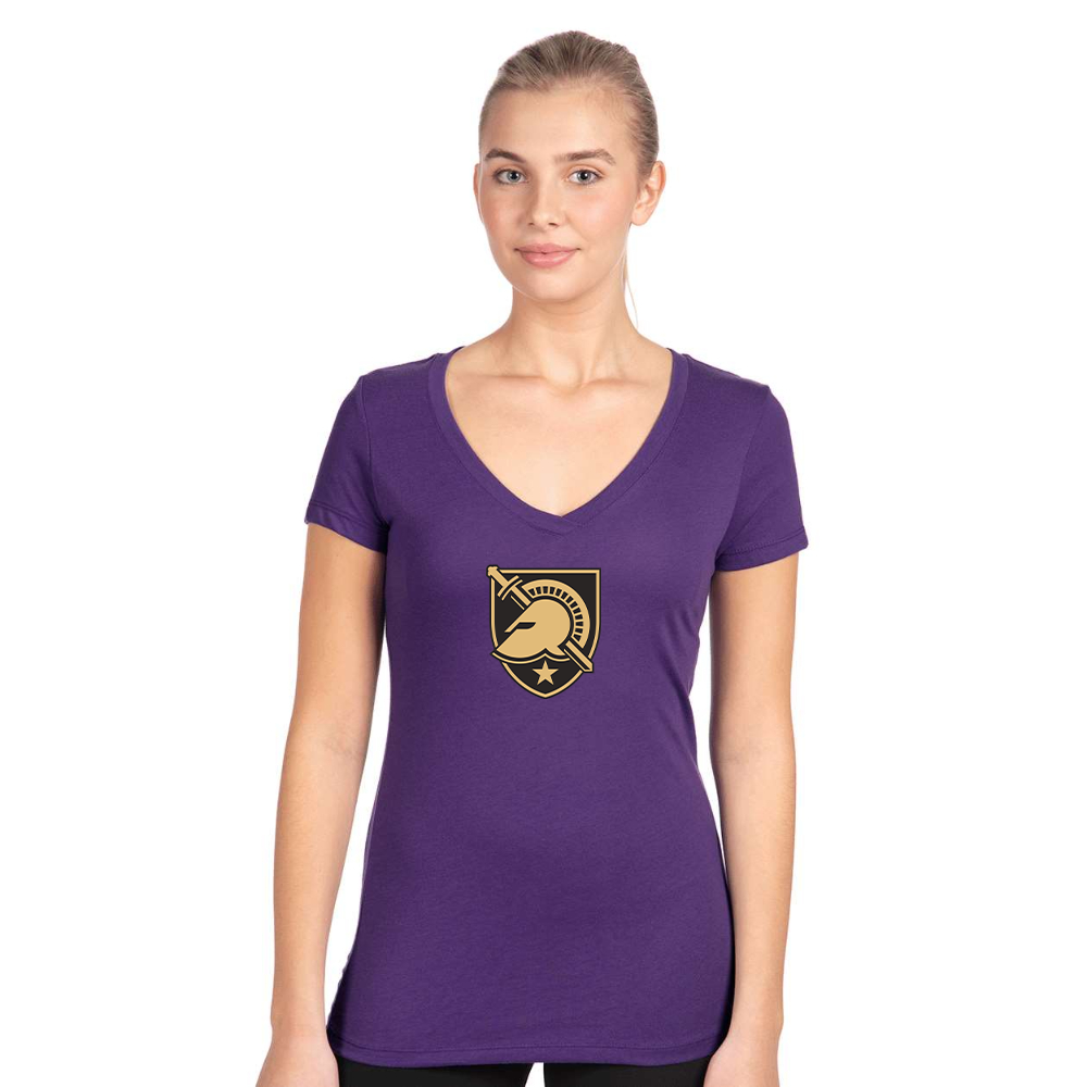 Women's  Army Black Knights  Next Level V-Neck T-Shirt