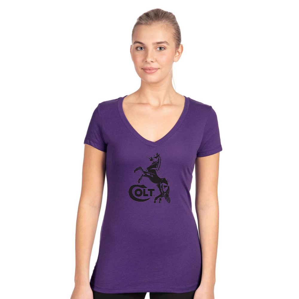 Women's Colt Horse Next Level V-Neck T-Shirt