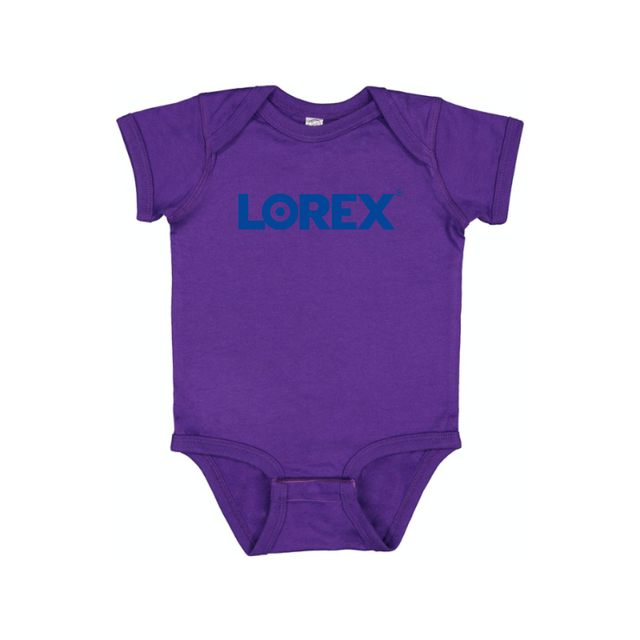 Lorex Technology Logo Baby Onesie Romper